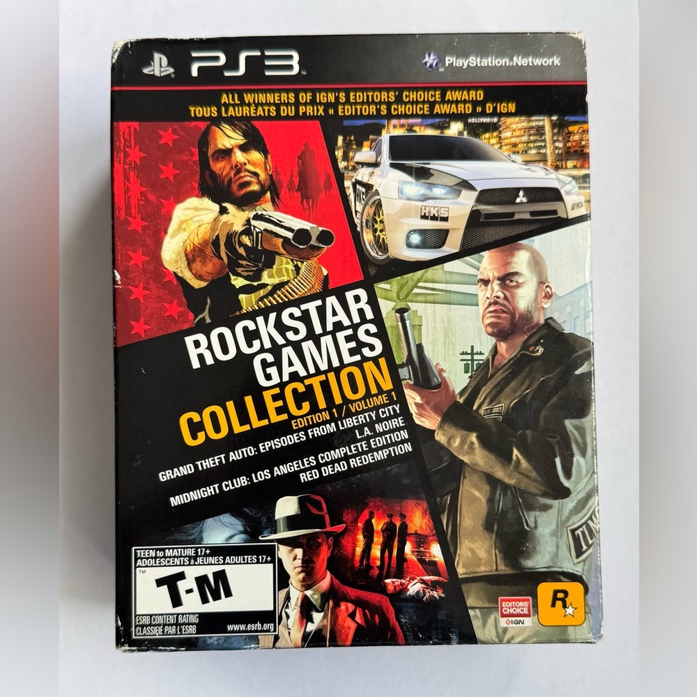 Rockstar Games Collection Edition 1 Sony PlayStation 3 / Boxset